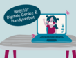 Illustration von einem Laptop, im Display ist ein winkendes Mädchen zu sehen